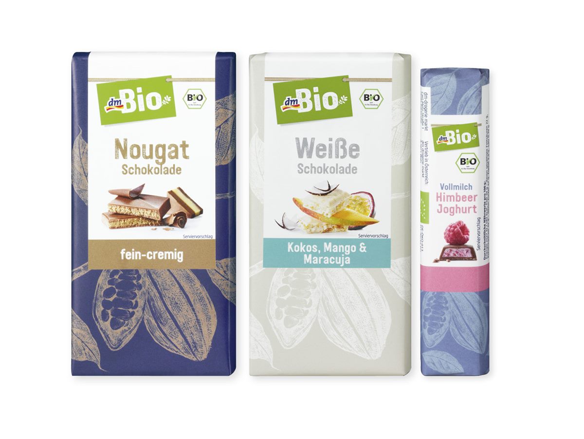 Schokoladen von dmBio