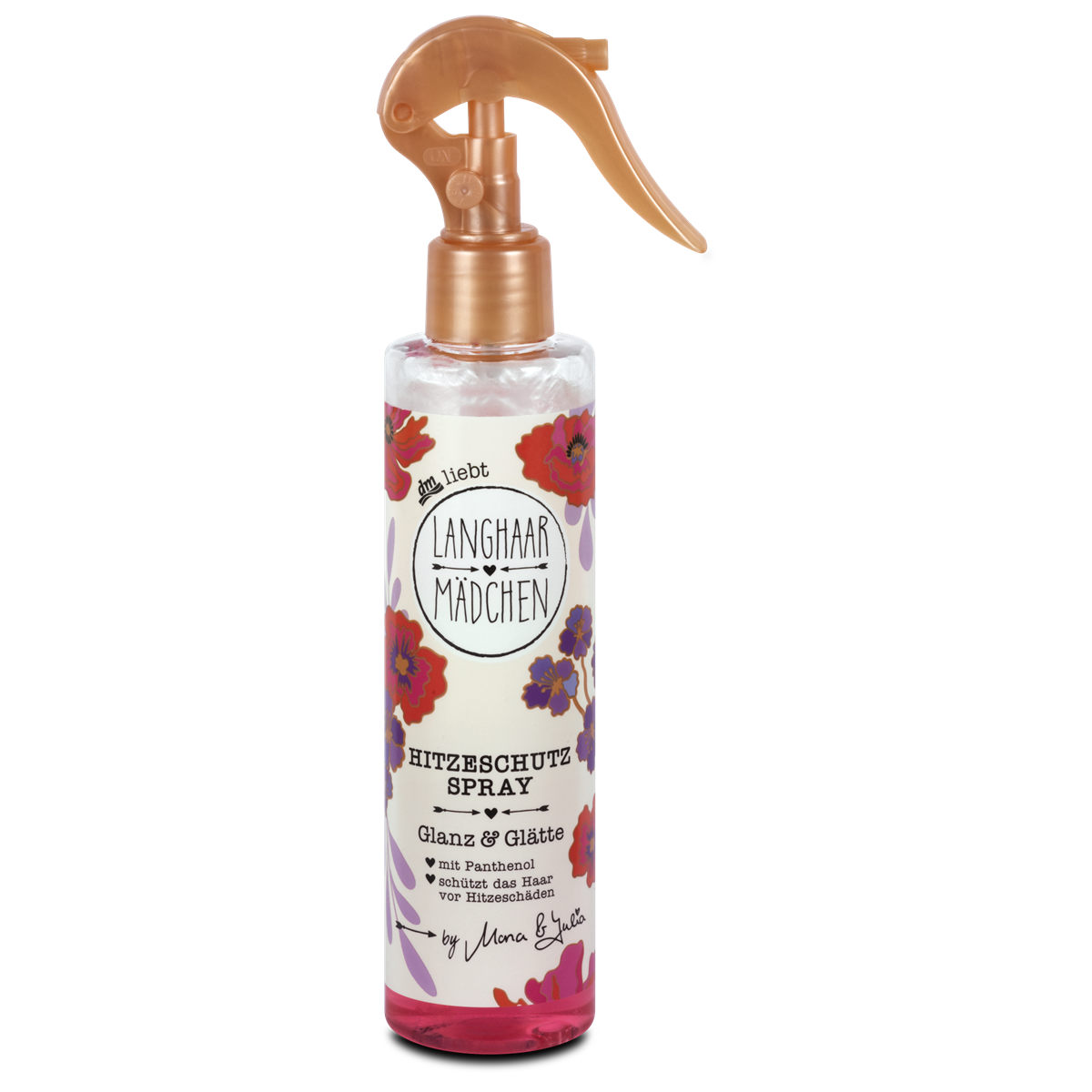 Langhaarmädchen Hitzeschutzspray Glanz & Glätte