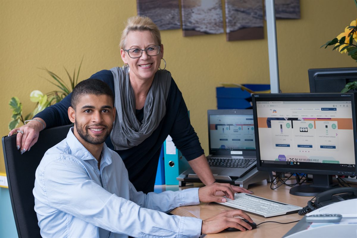 E-Commerce Lehre bei dm