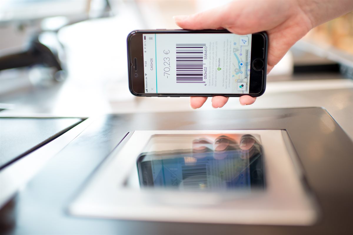 Bezahlen mit Barcode am Smartphone: Schnell & unkompliziert.