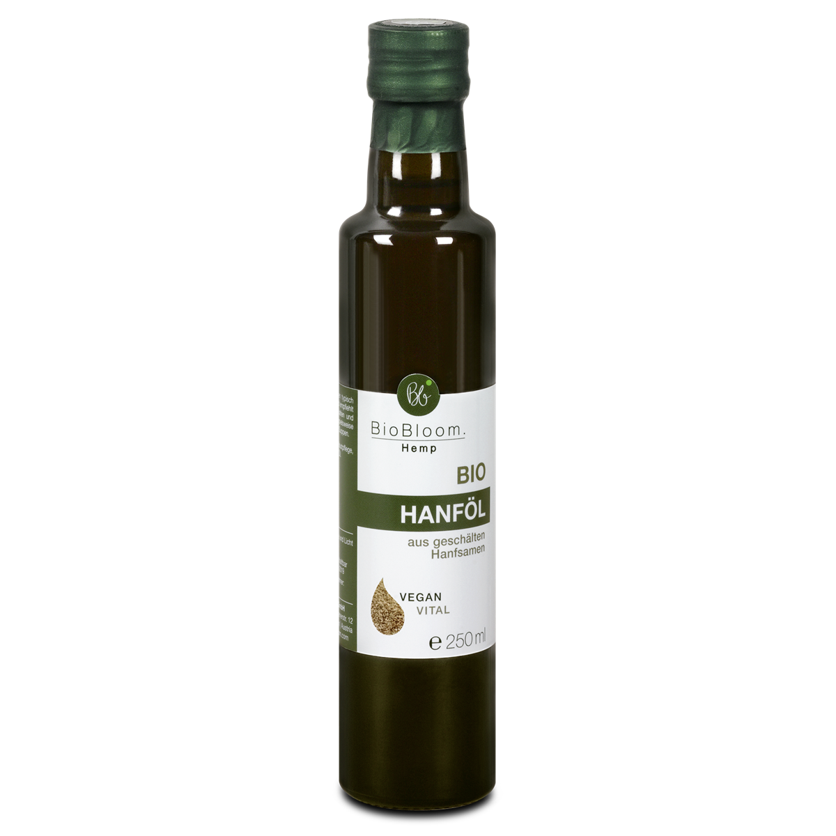 Bio Hanföl von BioBloom aus dem Burgenland.