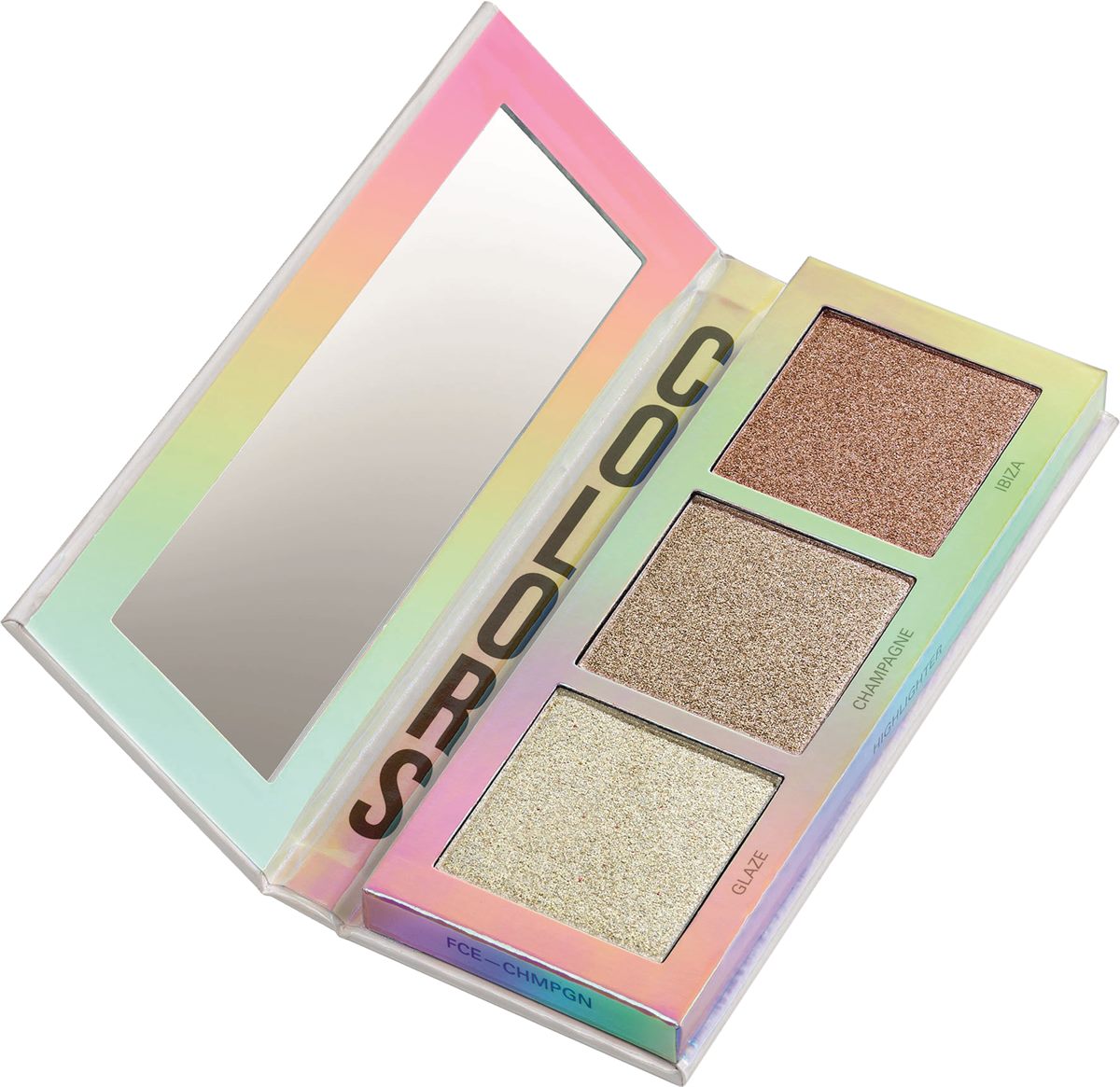 Beetique Highlighterpalette Fce - Chmpgn – Mit den multireflektierenden Highlighter-Farben lassen sich trendige Glow-Akzente beim Make-up setzen.