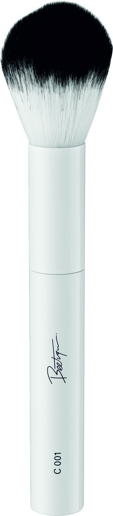 Beetique Contouring-Pinsel – Mit dem großen Contouring-Pinsel kann loser und kompakter Bronzer und Highlighter auftragen werden.