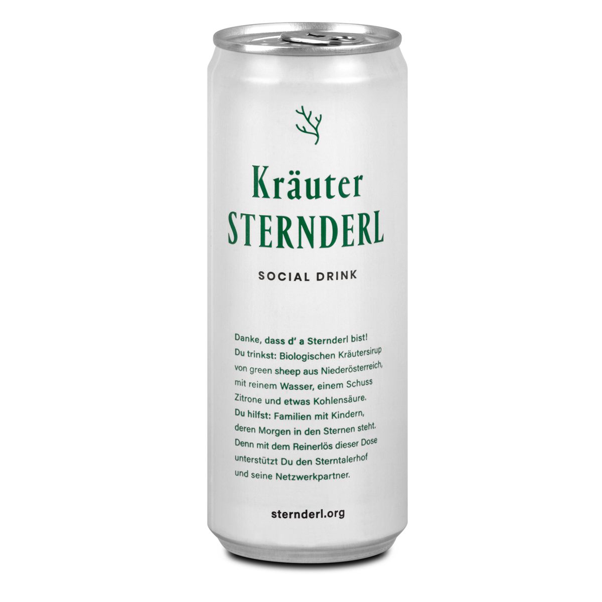 Der „Kräuter Sternderl“ Social Drink (330 ml) ist um 1,80 Euro in allen österreichischen dm Filialen und auf meindm.at erhältlich.
