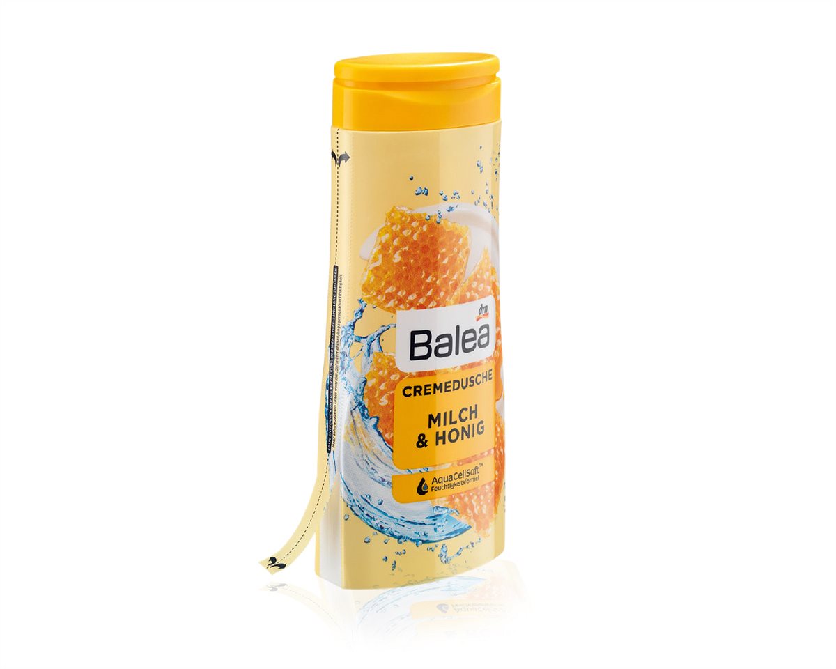 Balea Dusche mit abtrennbarem Sleeve-Etikett