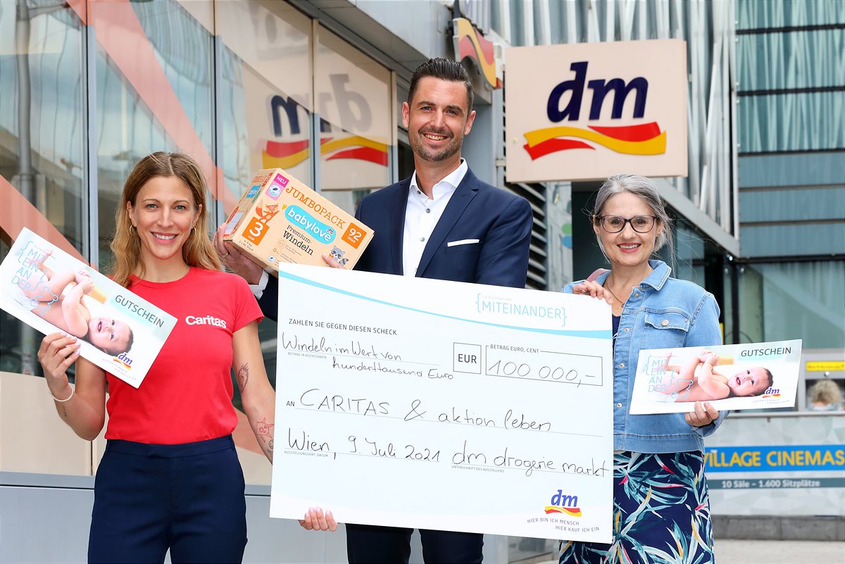 Windelgutscheine im Wert von 100.000 Euro