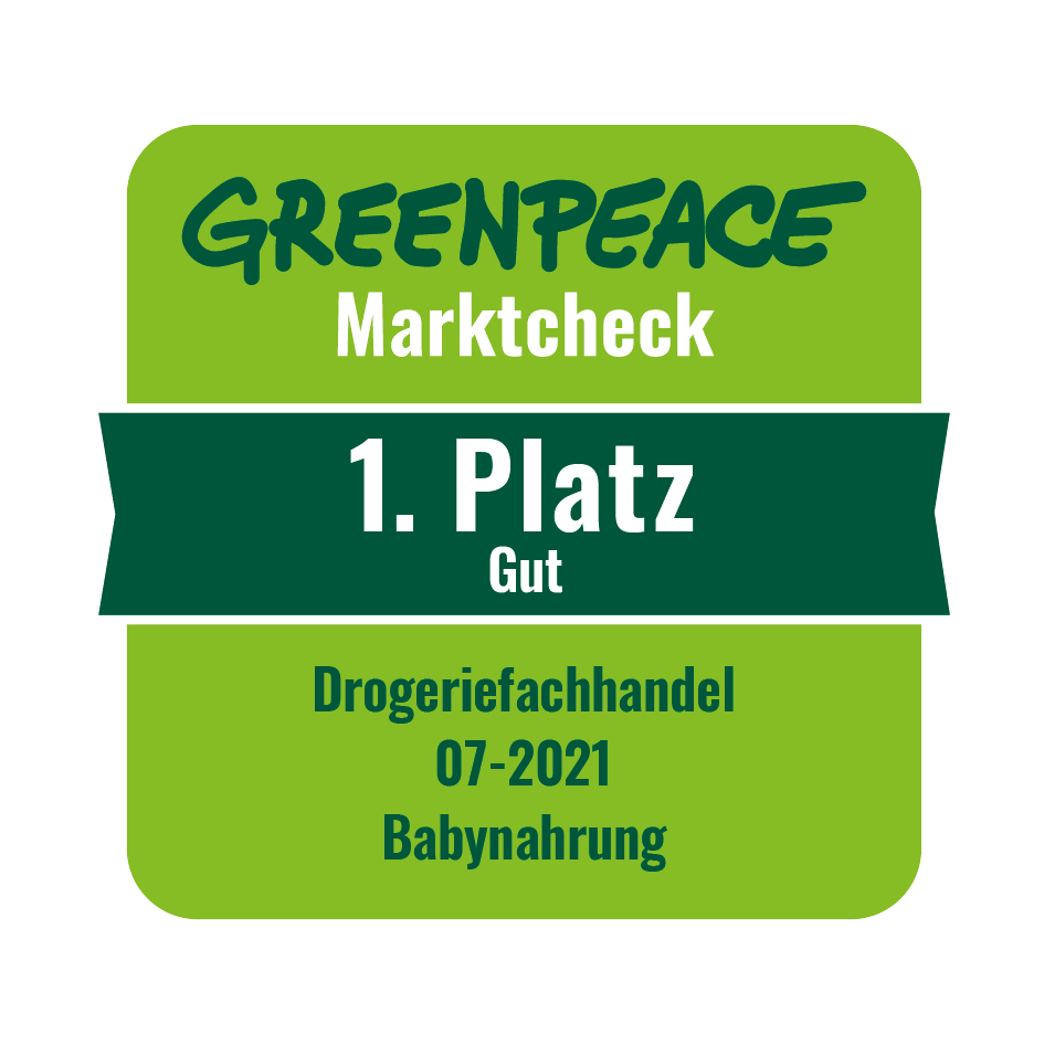 Platz 1 für dm drogerie markt im Sortimentsbereich Babynahrung 