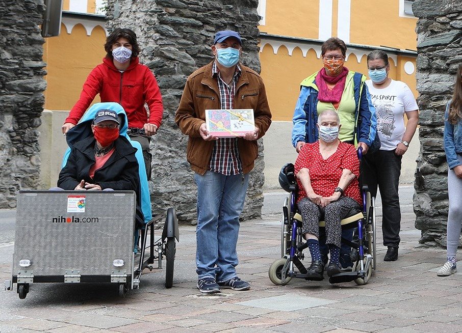 Das Ziel des Projekts „Miteinander unterwegs in Schladming“ ist, mehr Bewusstsein für die unterschiedlichen Bedürfnisse in Bezug auf Barrierefreiheit zu schaffen.