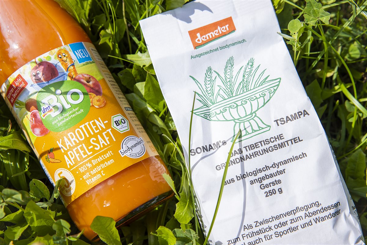 Zwei Siegel für höchste Bio-Qualität.