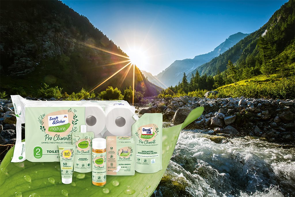 Neu bei dm_ Umweltneutrale Produkte der dm Submarke Pro Climate
