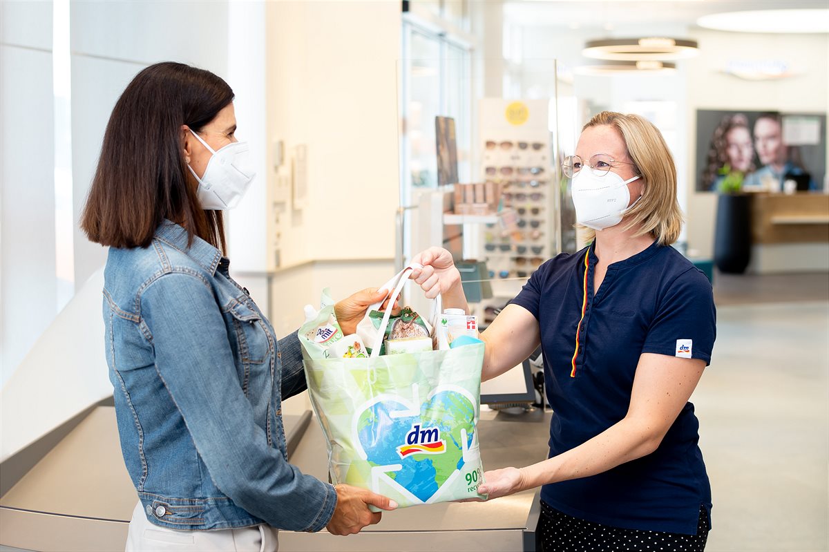 Expressabholung für Bestellungen im dm Online Shop