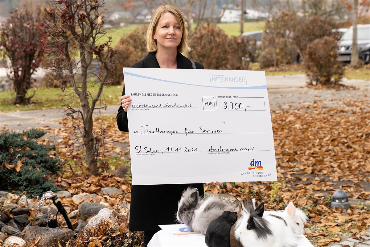 Erfolgreiches Projekt Tiertherapie für Senioren