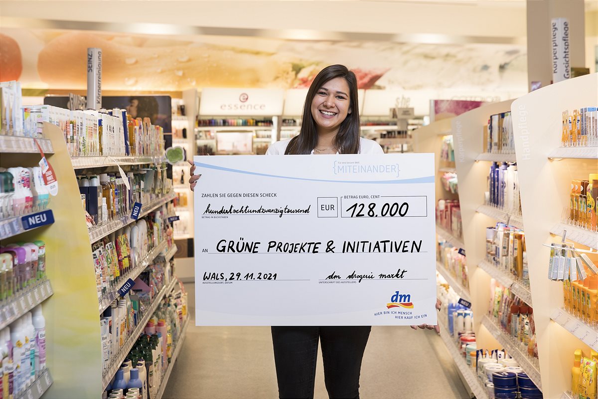 Am 26. November 2021 war „Giving Friday“ bei dm. 