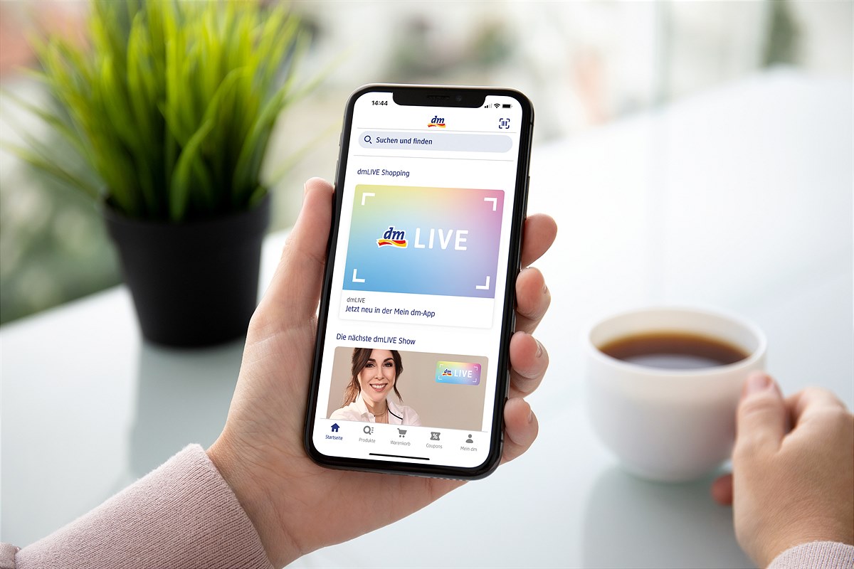 dmLIVE in der Mein dm-App