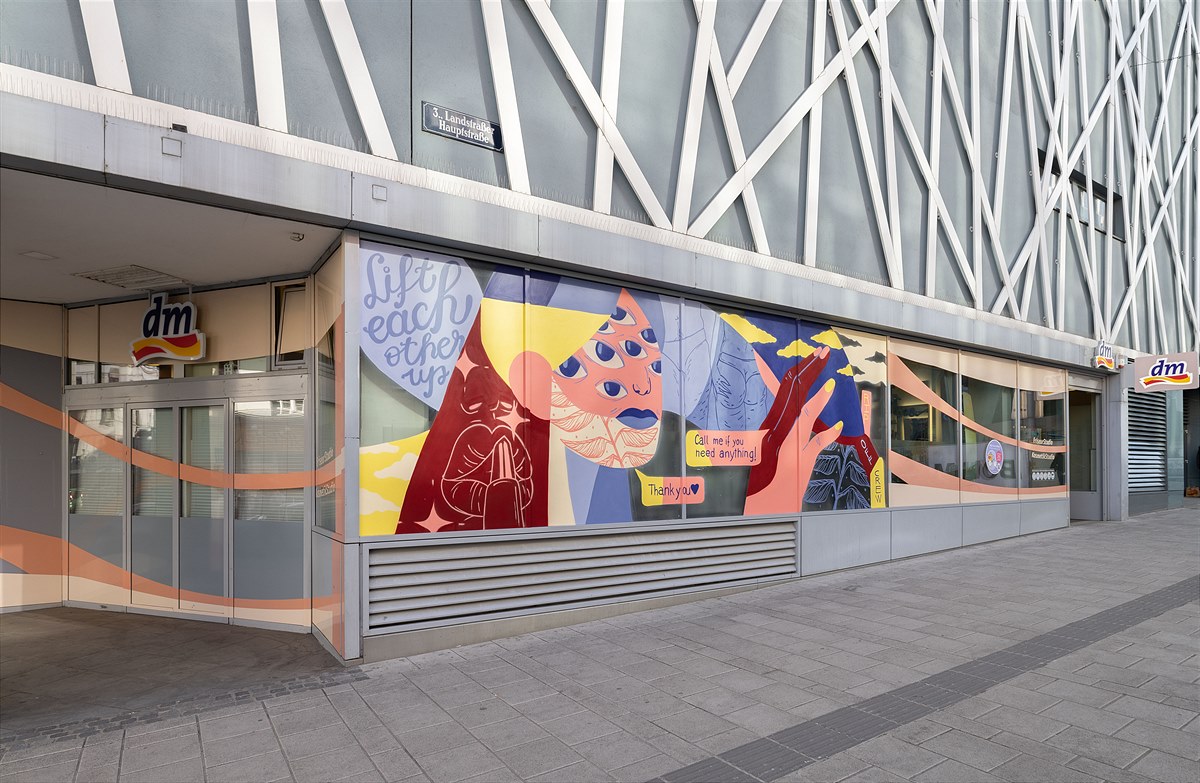 Kunst an der Fassade