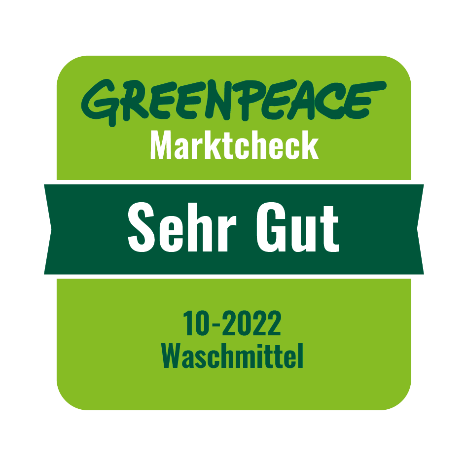 Platz 1 für dm drogerie markt im Sortimentsbereich Waschmittel 