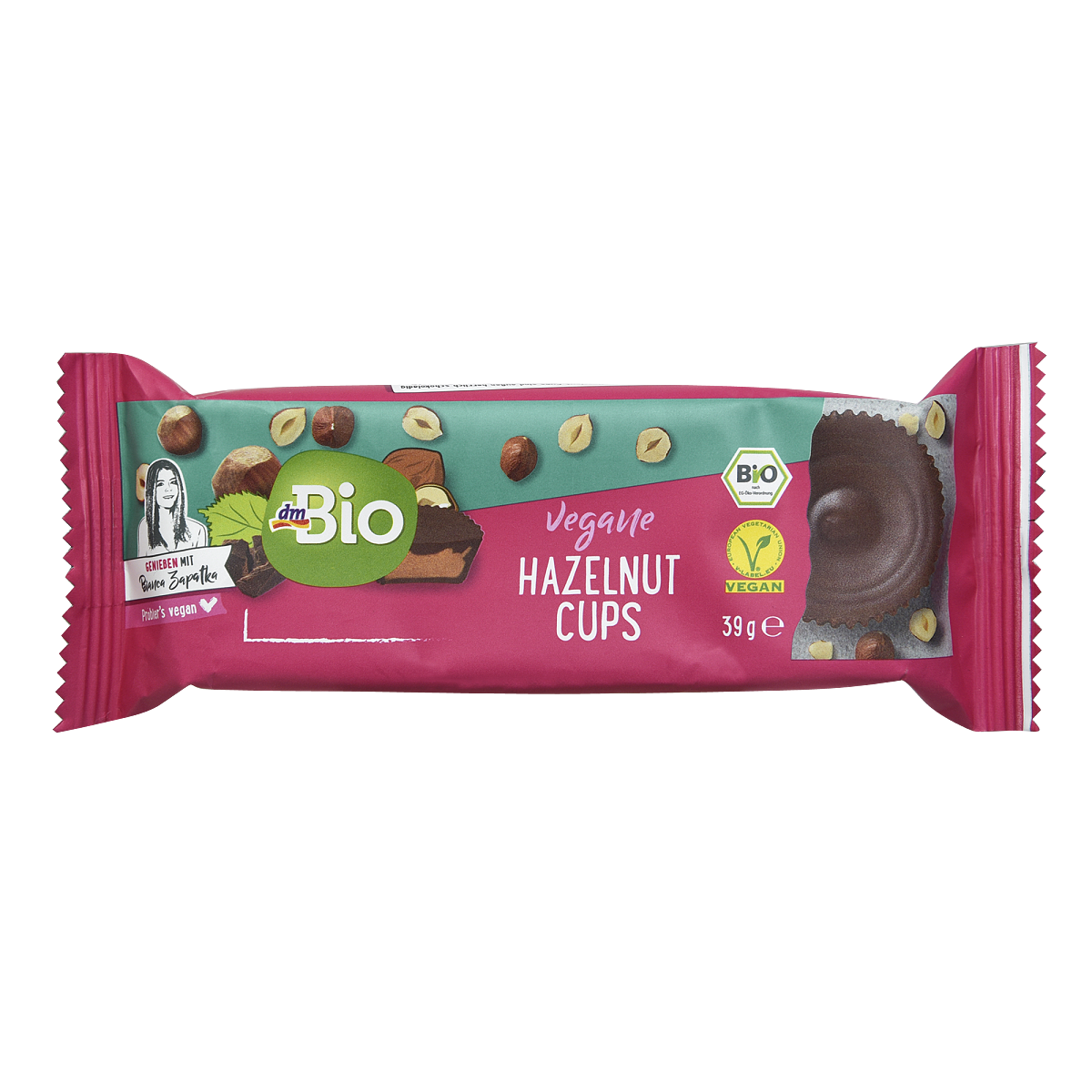 dmBio Vegane Haselnussbecher 
