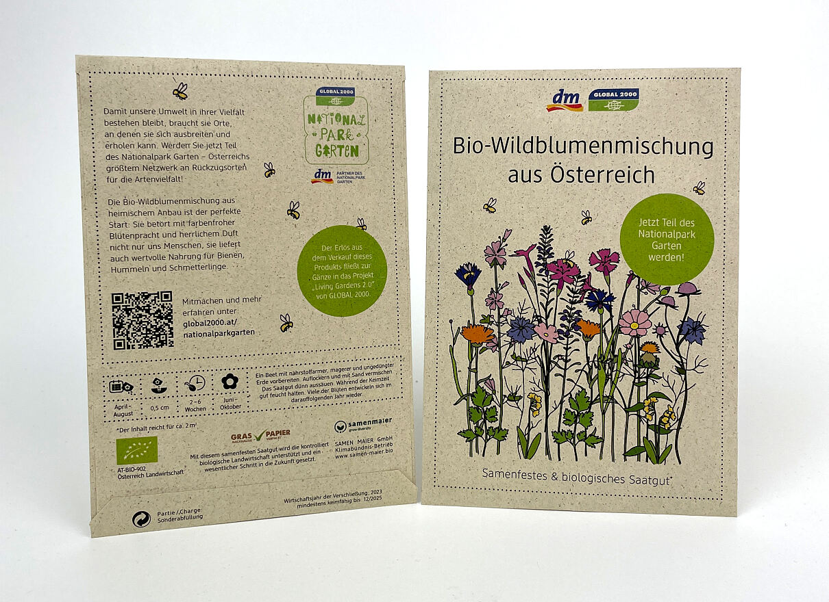 Bio-Wildblumenmischung von dm