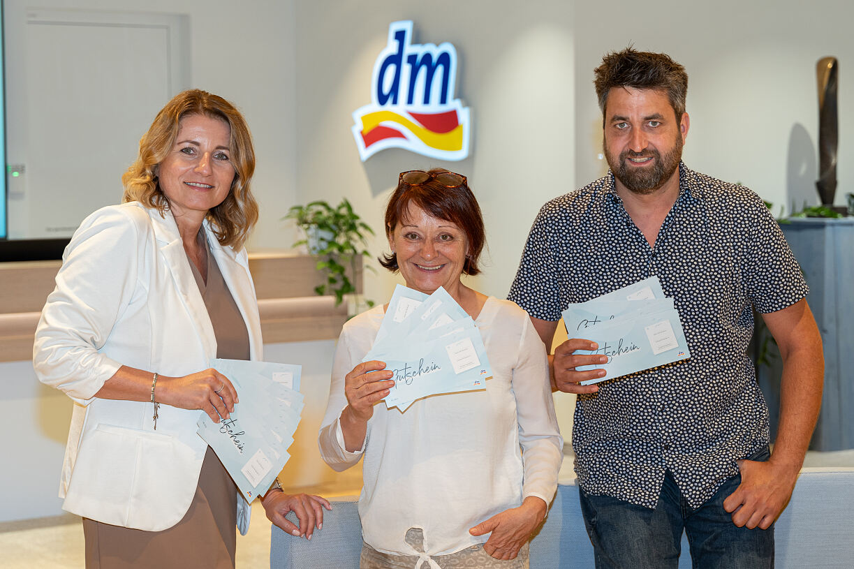 Durch die Kooperation mit RAINBOWS können künftig auch Familienmitglieder von dm Mitarbeitern die Beratungsgutscheine in Anspruch nehmen. 