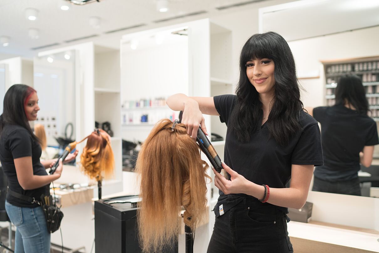 Lehre im dm friseurstudio 2