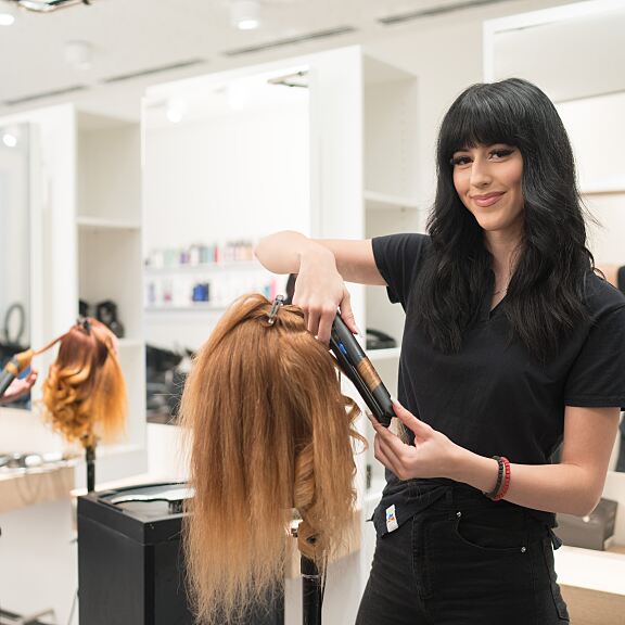 Lehre im dm friseurstudio 2