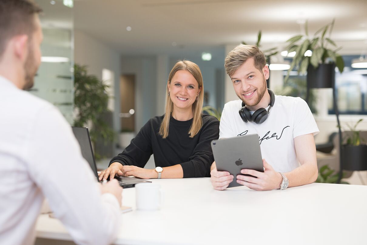 Arbeiten bei dm 7