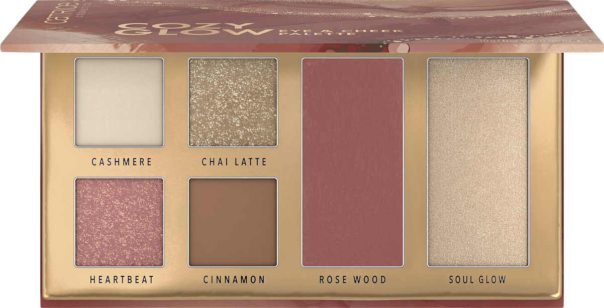 dm Beautytrends Freisteller Catrice Lidschatten & Rouge Palette Cozy Glow