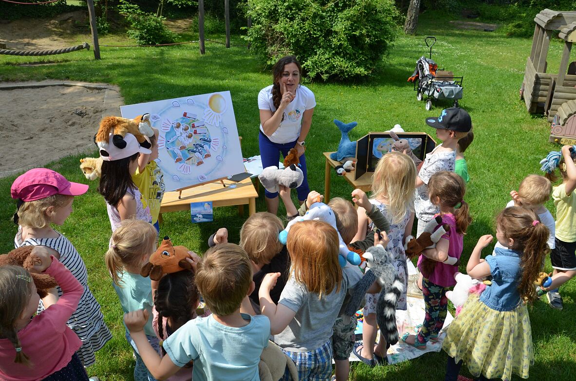 Pressebild dm 4 WeltretterEi Kinderworkshop