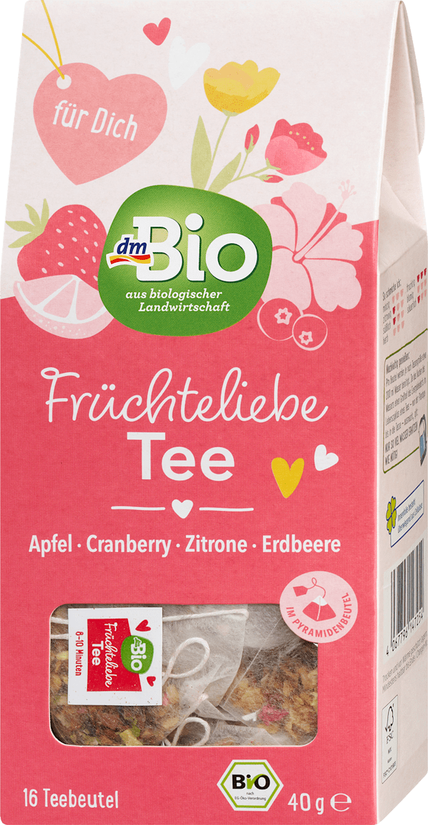 dmBio Früchtetee Früchteliebe