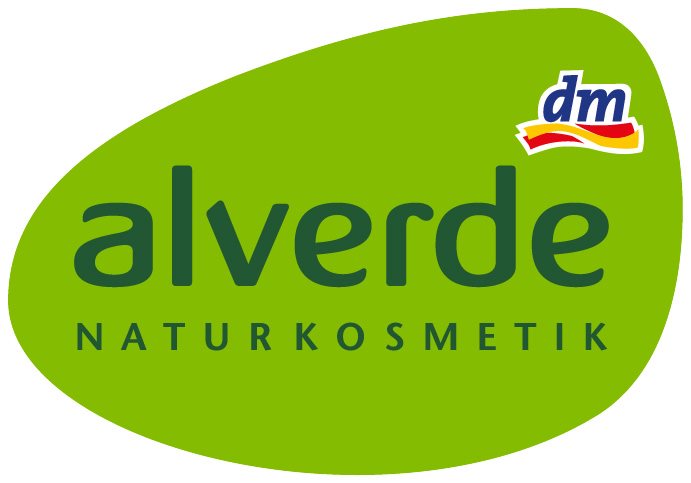 Das neue alverde NATURKOSMETIK Logo nach dem Relaunch.