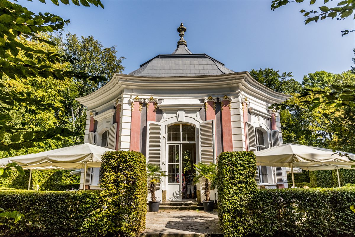 Die Event-Location: Pavillon Schloss Eggenberg.