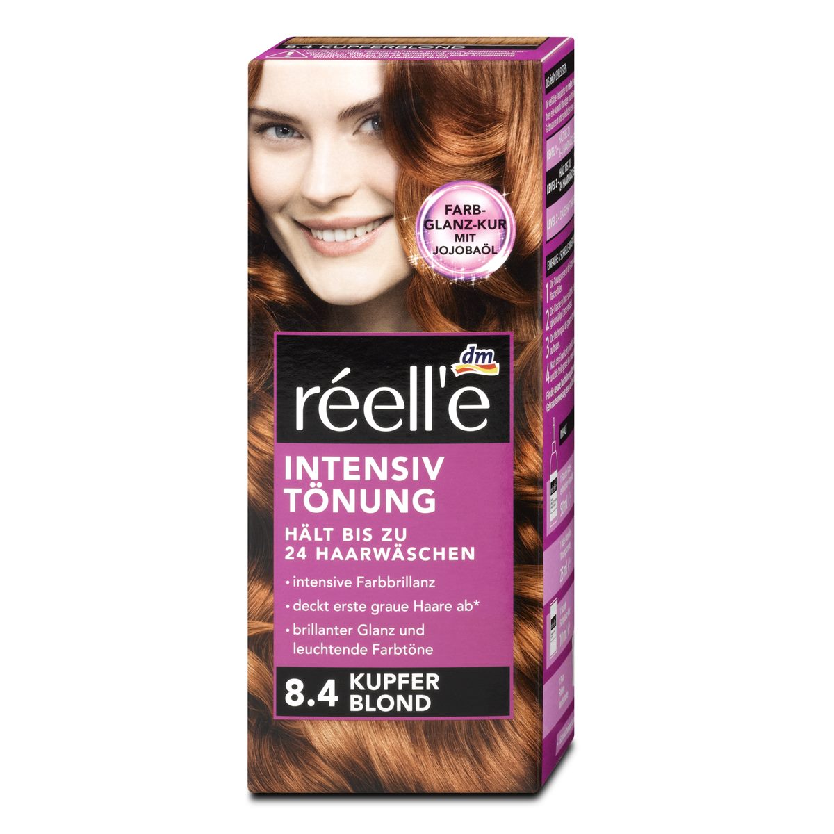 réelle Intensiv Tönung 8.4 Kupfer Blond